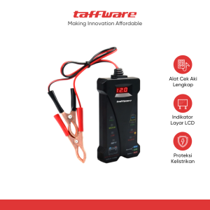 Taffware Tester Baterai Digital Voltmeter Analyzer 12V - CNBJ-805