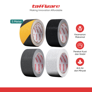 TaffPACK Lakban Tape Safety Grip Anti Slip Strong Traction Size 5 m x 5 cm