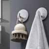 TaffHOME Gantungan Dinding Adhesive Hook Hanger Stainless Steel 1 PCS - V897