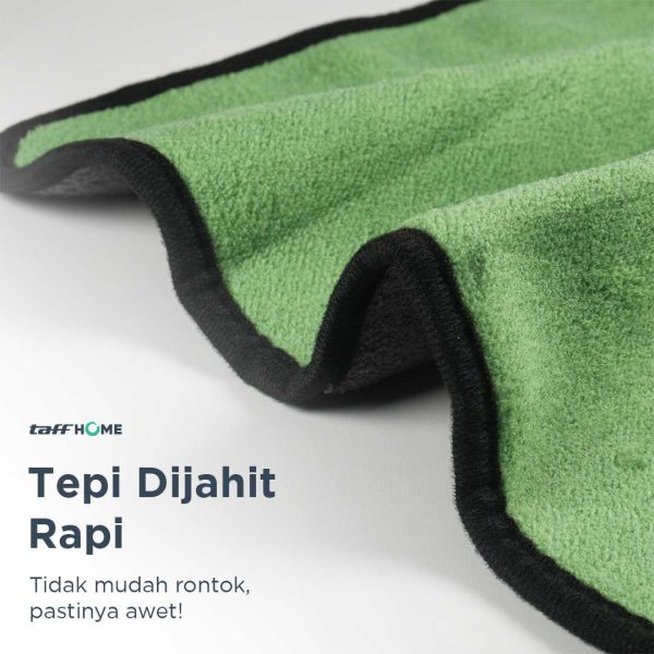 TaffHOME Kain Lap Handuk Microfiber 800gsm 45 x 38 cm