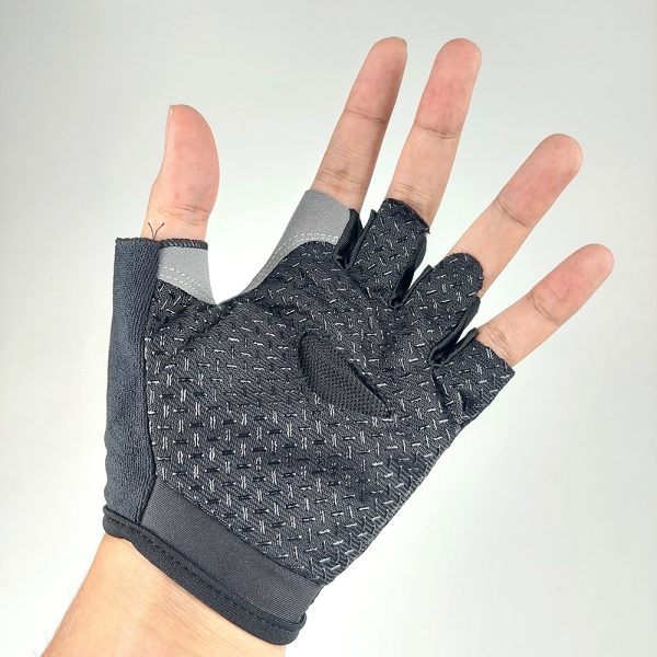 TaffSPORT Sarung Tangan Half Finger Sepeda Gym Size L