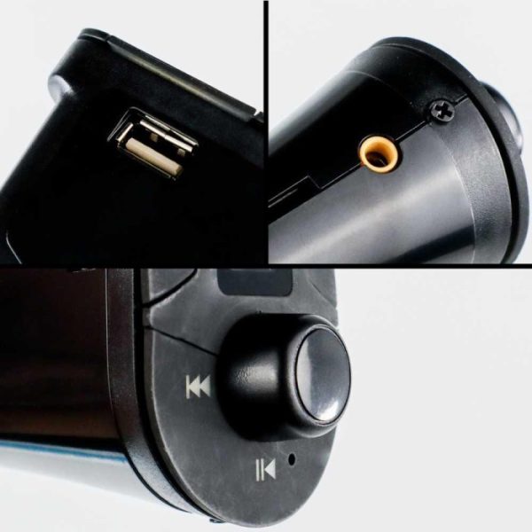 Taffware Car Kit MP3 Player FM Transmitter USB SD Card Slot - FM-618