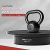 TaffSTUDIO Alas Putar Fotografi Suede Rotating 360 Turntable 20cm - QM104712