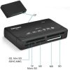 Taffware Card Reader 5in1 USB 2.0 USB Hub MicroSD MMC SD SDHC XD Card - SHTC-08