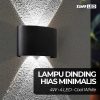 TaffLED Lampu Hias Dinding LED Aluminium 4W 4 LED Cool White - RL-B15