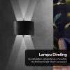 TaffLED Lampu Hias Dinding LED Aluminium 4W 4 LED Cool White - RL-B15