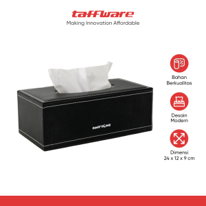 TaffHOME Kotak Tisu Premium Kulit Tissue Box - ZJ007