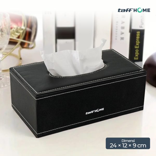 TaffHOME Kotak Tisu Premium Kulit Tissue Box - ZJ007