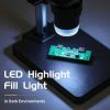 Taffware Mikroskop Digital 10 MP Pembesaran 1000X 5.5 Inch LED Display - G5