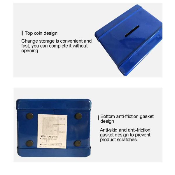 TaffGUARD Celengan Kotak Brankas Mini Home Safe Deposit Box - LE845