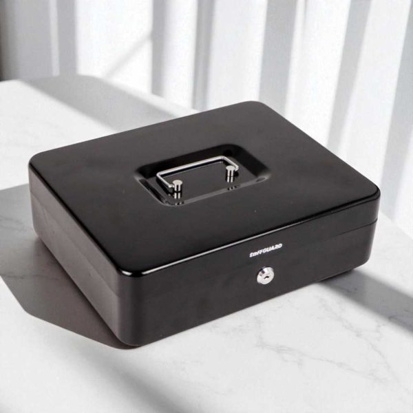 TaffGUARD Kotak Brankas Uang Cash Safebox Key Lock - 300A