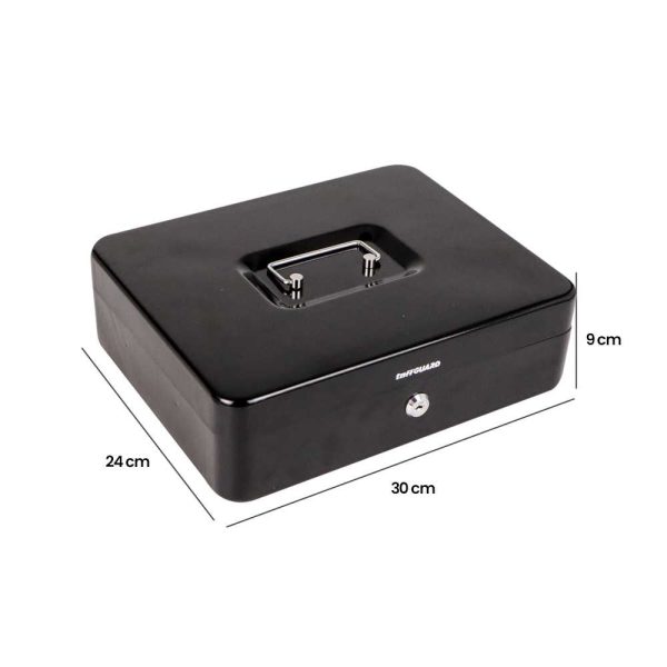 TaffGUARD Kotak Brankas Uang Cash Safebox Key Lock - 300A