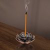TaffHOME Tempat Dupa Double Lotus Mini Incense Holder Zinc Alloy - YJ-B1
