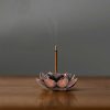 TaffHOME Tempat Dupa Double Lotus Mini Incense Holder Zinc Alloy - YJ-B1