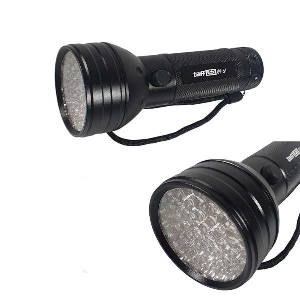 TaffLED Senter Ultraviolet UV 400nm 51 LED UV-51