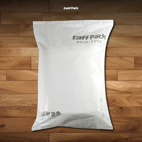 TaffPACK Kantong Plastik Pakaian Vacuum Compression Bag 12PCS - WH021