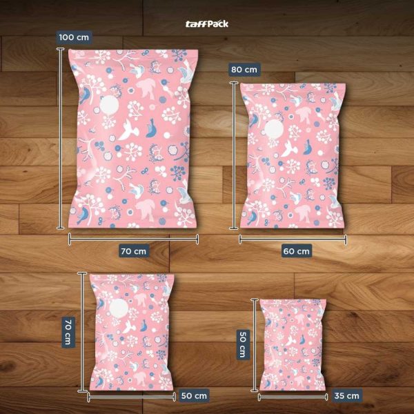 TaffPACK Kantong Vacuum Pakaian Plastic Storage with Hand Pump