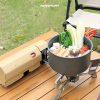 TaffSPORT Kompor Gas Portable Foldable Stove Windproof Adjustable 26cm - OG-26