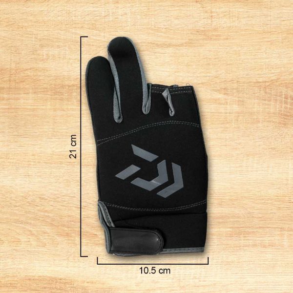 TaffSPORT Sarung Tangan Mancing Breathable Glove Half Finger 1 Pair - DW-GRTX