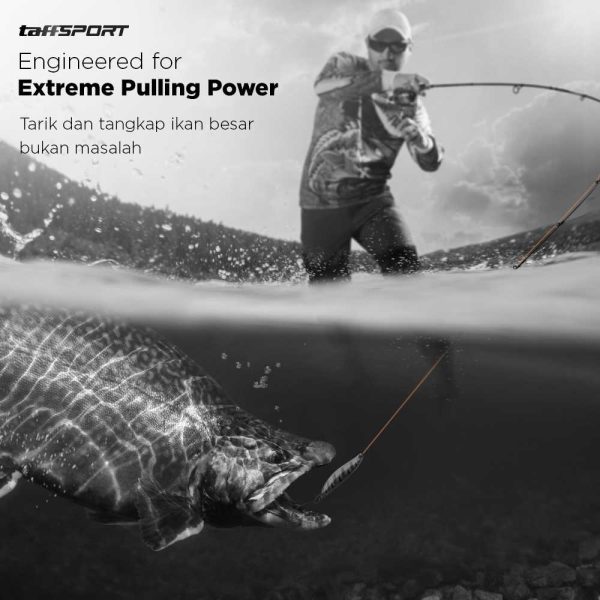 TaffSPORT Senar Tali Pancing PE Braided Fishing Line 100M - X8