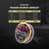 TaffSPORT Senar Tali Pancing PE Braided Fishing Line 100M - X8