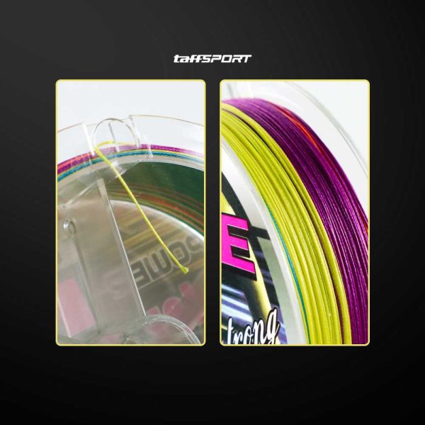 TaffSPORT Senar Tali Pancing PE Braided Fishing Line 100M - X8