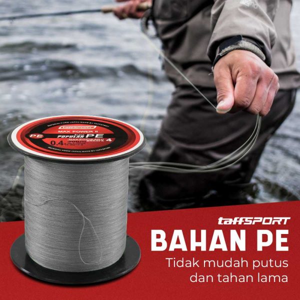 TaffSPORT Senar Tali Benang Pancing Braided Thick Line 300M - BLTP