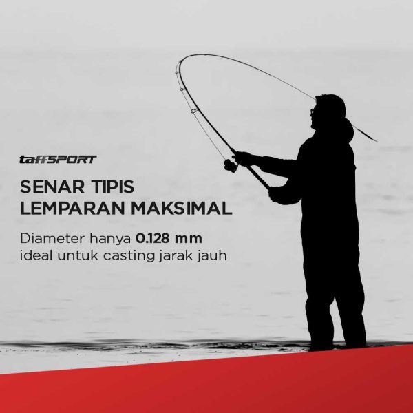 TaffSPORT Senar Tali Benang Pancing Braided Thick Line 300M - BLTP