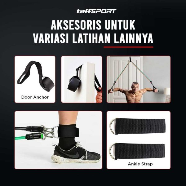 taffsport-set-tali-stretching-resistance-band-11-pcsset-yr2-11 (3) TaffSPORT Set Tali Stretching Resistance Band 11 PCS/set - YR2-11