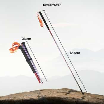 taffsport-tongkat-hiking-lipat-trekking-pole-aluminium-alloy-120-cm-z1802 (7) TaffSPORT Tongkat Hiking Lipat Trekking Pole Aluminium Alloy 1.2 M - Z1802