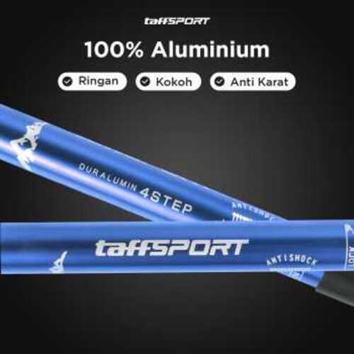 taffsport-tongkat-hiking-telescopic-trekking-pole-aluminium-110cm-x-100 (3) TaffSPORT Tongkat Hiking Trekking Pole Curved Telescopic 4 Section - X-100