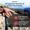 taffsport-tongkat-hiking-telescopic-trekking-pole-aluminium-110cm-x-100 (5) TaffSPORT Tongkat Hiking Trekking Pole Curved Telescopic 4 Section - X-100