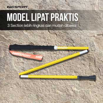 taffsport-tongkat-hiking-trekking-pole-telescopic-3-section-7075 TaffSPORT Tongkat Hiking Lipat Trekking Pole Aluminium Alloy 7075 1.2M - 7075
