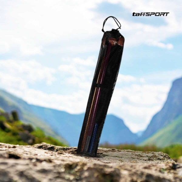 TaffSPORT Tongkat Hiking Lipat Trekking Pole Aluminium Alloy 1.2 - 7075