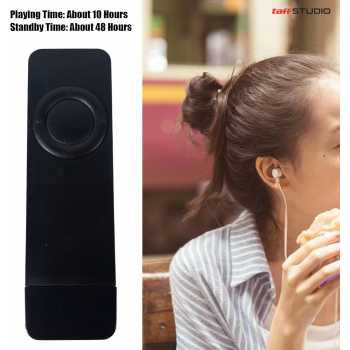 TaffSTUDIO MP3 Player Portable Mini USB 2.0 TF Card 80 mA - IRS9