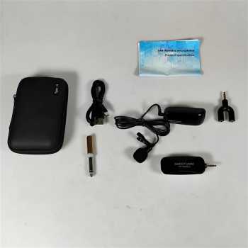 taffstudio-uhf-wireless-lavalier-microphone-podcast-interview-hx-w002-l (3) TaffSTUDIO UHF Wireless Lavalier Microphone Podcast Interview - HX-W002-L