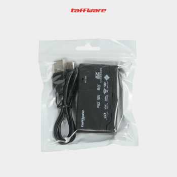 Taffware Card Reader USB 2.0 Multi Slot CF SD MicroSD MMC MS XD Card - SHTC-08