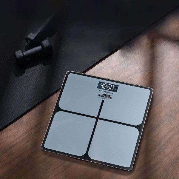 Taffware Digipounds Timbangan Badan Kaca Elektronik 180KG - SC-05