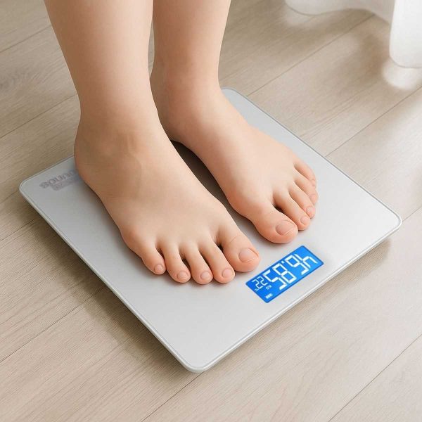 Taffware Digipounds Timbangan Badan Digital Scale Tempered Glass 180kg - CB510