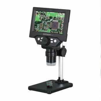 Taffware Mikroskop Digital 10 MP Pembesaran 1000X 5.5 Inch LED Display - G5