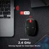 Taffware Mouse Wireless Optical 2.4GHz Iron Man 4 Key 1600DPI - M8