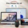 Taffware Mouse Wireless Optical 2.4GHz Iron Man 4 Key 1600DPI - M8