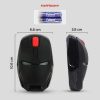 Taffware Mouse Wireless Optical 2.4GHz Iron Man 4 Key 1600DPI - M8