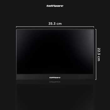 Taffware Portable Monitor 15.6 Inch IPS UHD 4K 60Hz Type C Mini HDMI - SJD1505