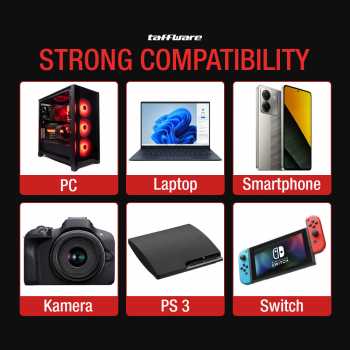 Taffware Portable Monitor 17.3 Inch IPS FHD 60Hz Type C Mini HDMI - 1730XTS