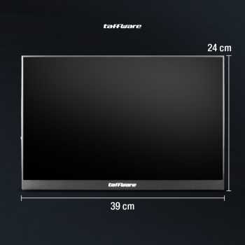 Taffware Portable Monitor 17.3 Inch IPS FHD 60Hz Type C Mini HDMI - 1730XTS