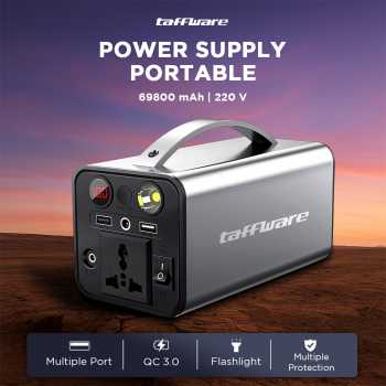 Taffware Power Supply Station Generator 220V 69800mAh - OKD180