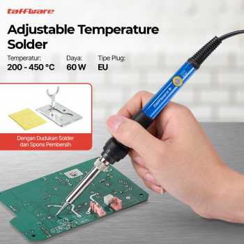 taffware-solder-adjustable-temperatur-200-450-derajat-celcius-220v-60w-806 Taffware Solder Adjustable Temperatur 200-450 Derajat Celcius 220V 60W - CS-31 B