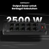 Taffware Stop Kontak USB Type C EU Plug 10A 110-250V 2500W - QL-1077U / QL-1078U