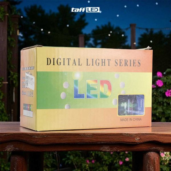 TaffLED Lampu Hias Dekorasi 100 LED with Solar Panel - M071 - Warm White